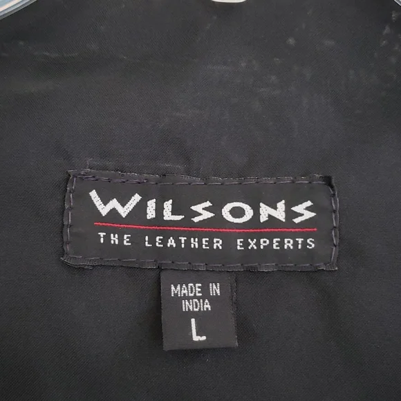 Wilson Black Leather Vest for Women - Picture 2 of 6